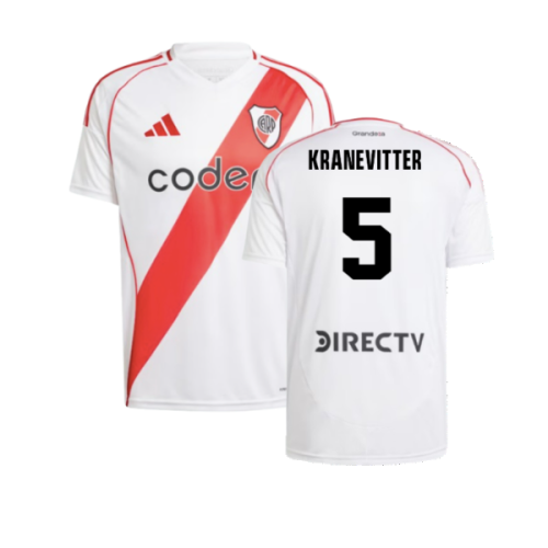 2024-2025 River Plate Home Shirt (Kranevitter 5)