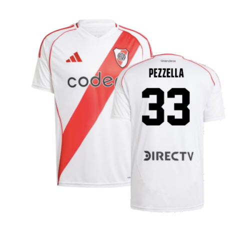 2024-2025 River Plate Home Shirt (Pezzella 33)