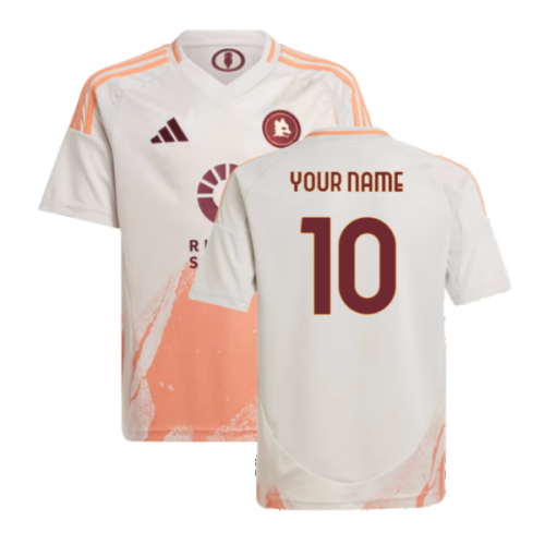 2024-2025 Roma Away Shirt (Kids) (Your Name)