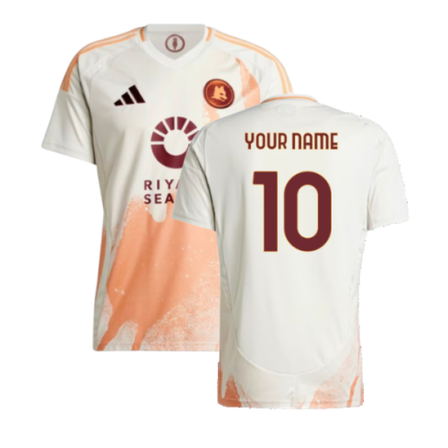 2024-2025 Roma Away Shirt (Your Name)