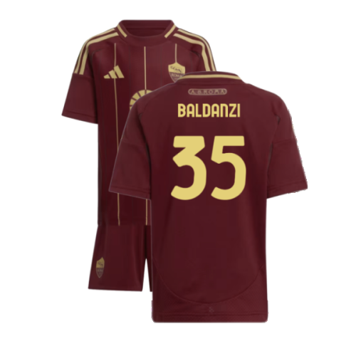 2024-2025 Roma Home Mini Kit (Baldanzi 35)