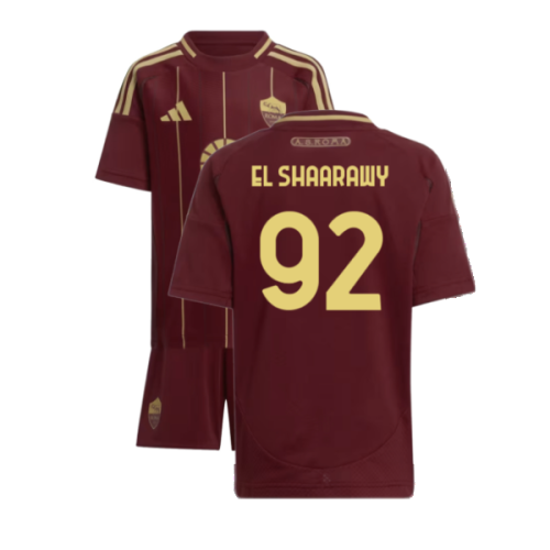 2024-2025 Roma Home Mini Kit (El Shaarawy 92)