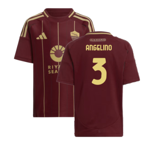 2024-2025 Roma Home Shirt (Kids) (Angelino 3)