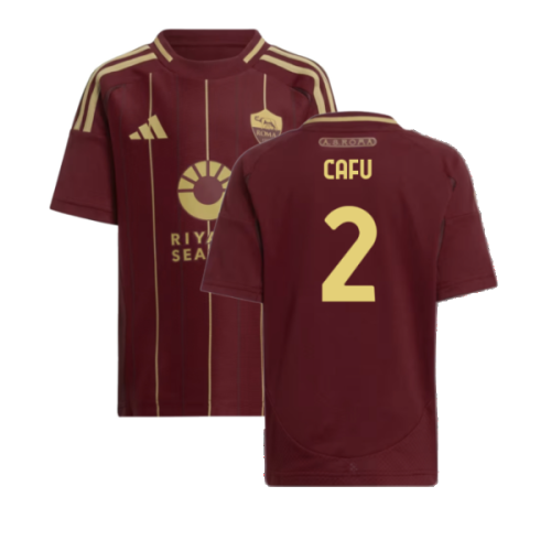 2024-2025 Roma Home Shirt (Kids) (Cafu 2)