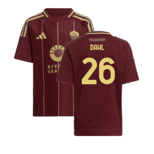 2024-2025 Roma Home Shirt (Kids) (Dahl 26)