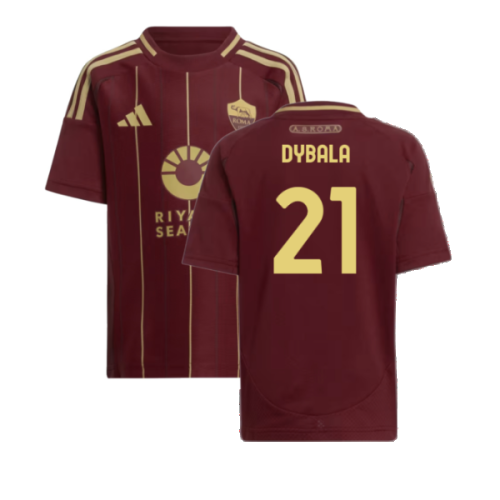 2024-2025 Roma Home Shirt (Kids) (Dybala 21)