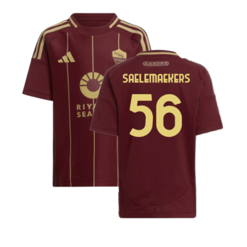 2024-2025 Roma Home Shirt (Kids) (Saelemaekers 56)