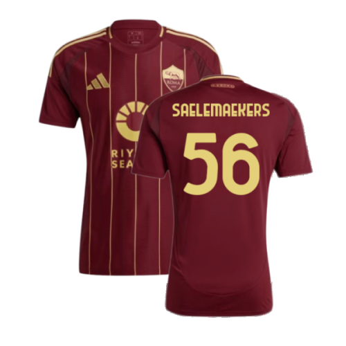 2024-2025 Roma Home Shirt (Saelemaekers 56)