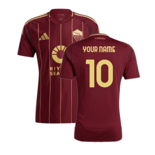 2024-2025 Roma Home Shirt (Your Name)