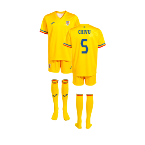 2024-2025 Romania Home Kids Mini Kit (Chivu 5)