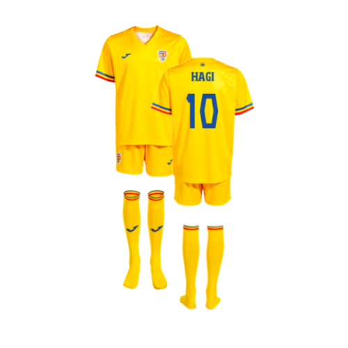 2024-2025 Romania Home Kids Mini Kit (Hagi 10)