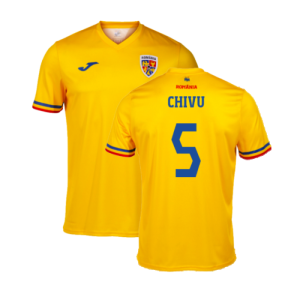 2024-2025 Romania Home Supporters Shirt (Kids) (Chivu 5)