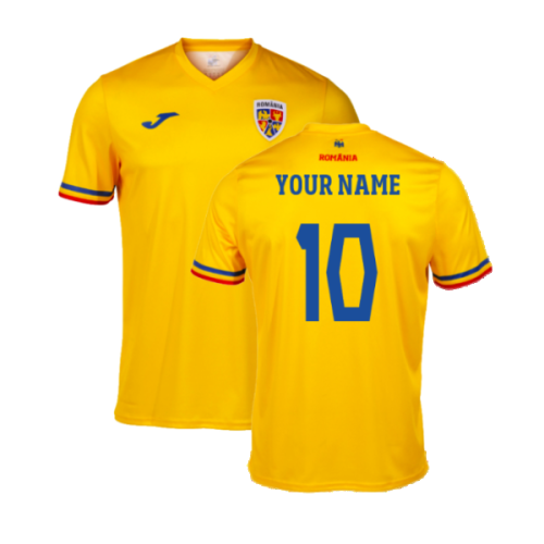 2024-2025 Romania Home Supporters Shirt (Kids) (Your Name)