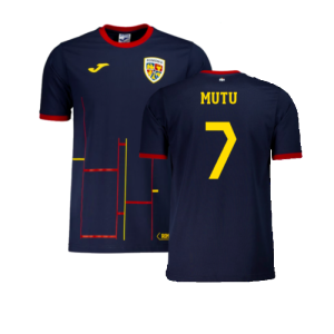 2024-2025 Romania Presentation S/S T-shirt (Navy) (Mutu 7)