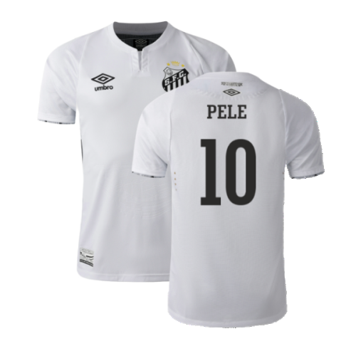 2024-2025 Santos Home Shirt (Pele 10)