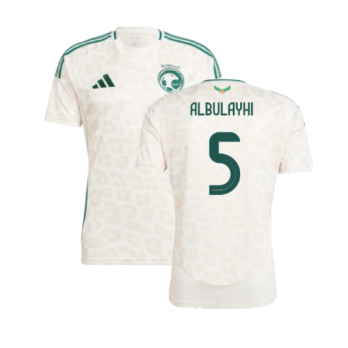 2024-2025 Saudi Arabia Away Shirt (ALBULAYHI 5)