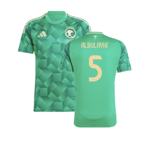 2024-2025 Saudi Arabia Home Shirt (Kids) (ALBULAYHI 5)