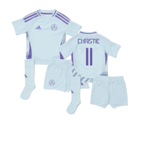 2024-2025 Scotland Away Mini Kit (Christie 11)