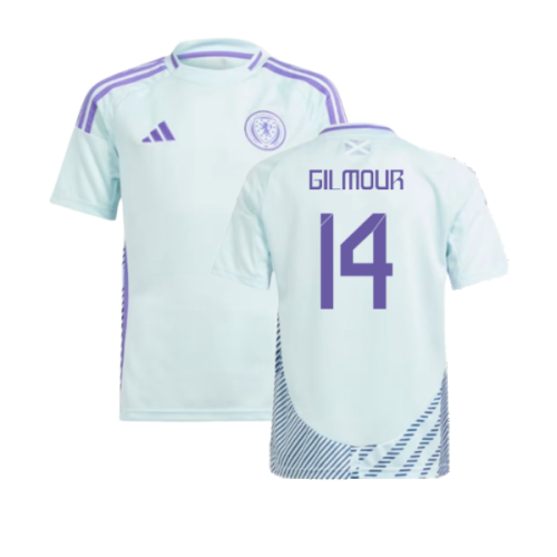 2024-2025 Scotland Away Shirt (Kids) (Gilmour 14)