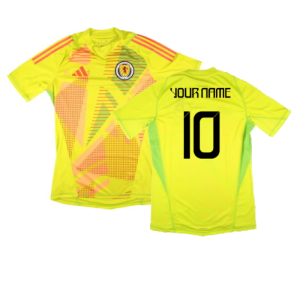 2024-2025 Scotland Home Goalkeeper Shirt (Yellow)