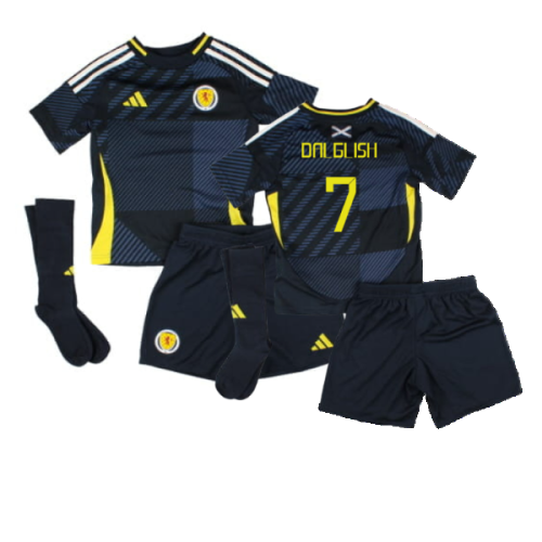 2024-2025 Scotland Home Mini Kit (Dalglish 7)