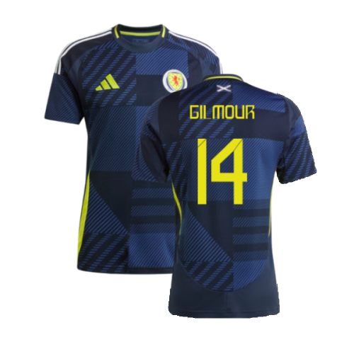 2024-2025 Scotland Home Shirt (Gilmour 14)