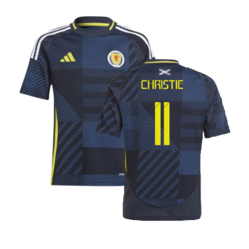 2024-2025 Scotland Home Shirt (Kids) (Christie 11)