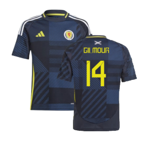 2024-2025 Scotland Home Shirt (Kids) (Gilmour 14)