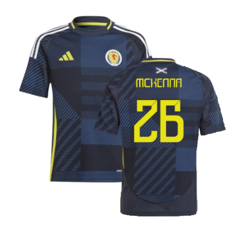 2024-2025 Scotland Home Shirt (Kids) (McKenna 26)