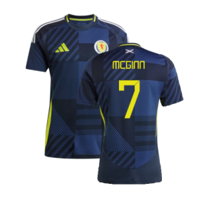 2024-2025 Scotland Home Shirt (McGinn 7)