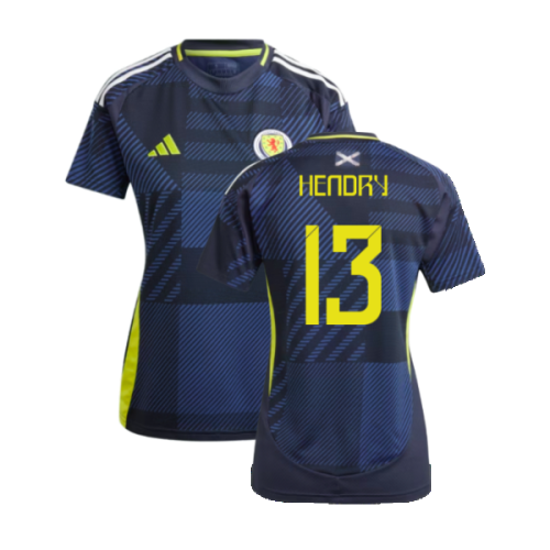 2024-2025 Scotland Home Shirt (Womens) (Hendry 13)