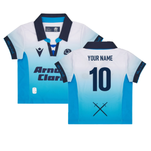 2024-2025 Scotland Rugby Away Baby Shirt (Your Name)