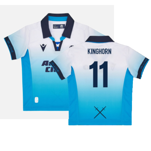 2024-2025 Scotland Rugby Away Little Kids Mini Shirt (Kinghorn 11)