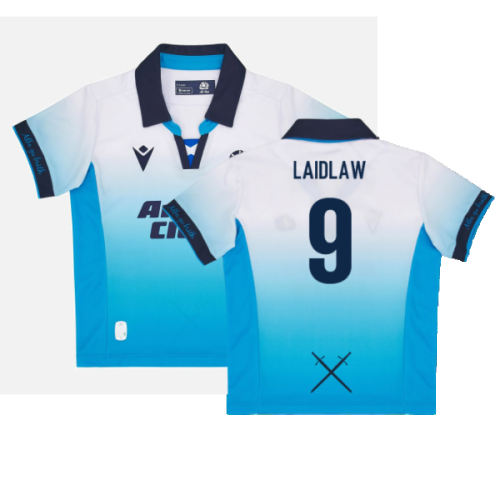 2024-2025 Scotland Rugby Away Little Kids Mini Shirt (Laidlaw 9)