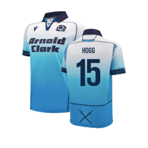 2024-2025 Scotland Rugby Away Replica Shirt (Hogg 15)