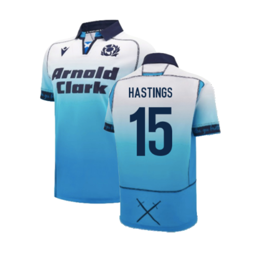 2024-2025 Scotland Rugby Away Replica Shirt (Kids) (Hastings 15)