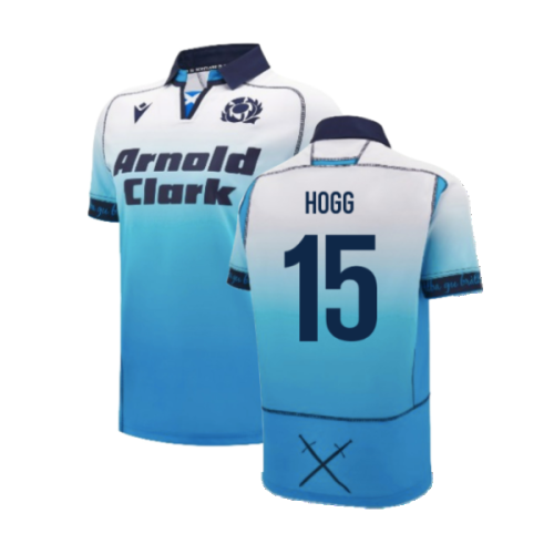 2024-2025 Scotland Rugby Away Replica Shirt (Kids) (Hogg 15)