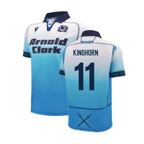 2024-2025 Scotland Rugby Away Replica Shirt (Kids) (Kinghorn 11)