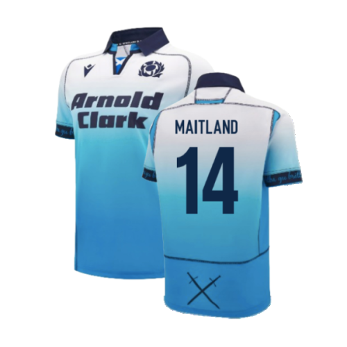 2024-2025 Scotland Rugby Away Replica Shirt (Kids) (Maitland 14)