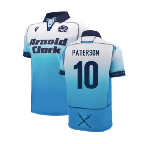 2024-2025 Scotland Rugby Away Replica Shirt (Kids) (Paterson 10)