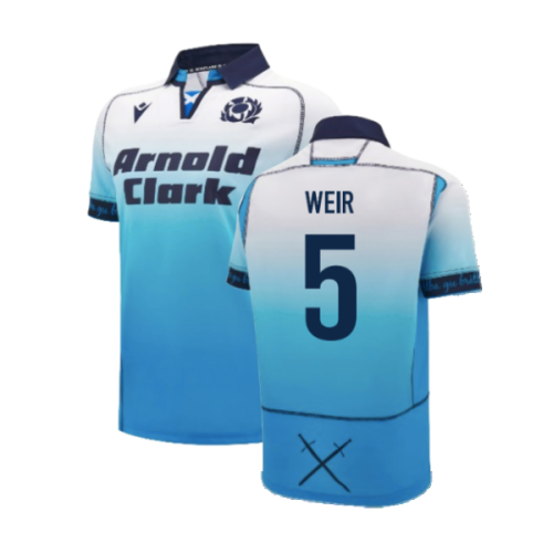 2024-2025 Scotland Rugby Away Replica Shirt (Kids) (Weir 5)