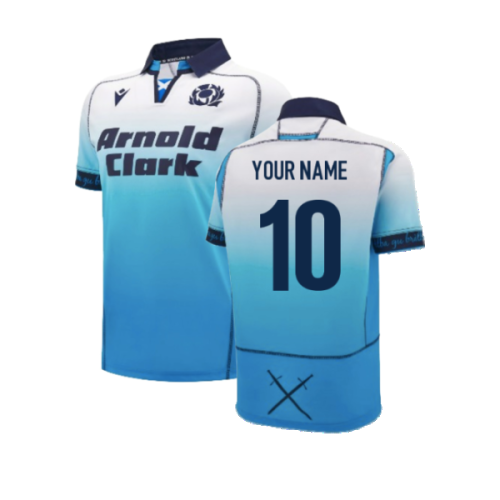 2024-2025 Scotland Rugby Away Replica Shirt (Your Name)