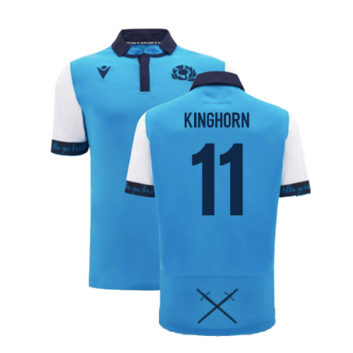 2024-2025 Scotland Rugby Away SS Cotton Shirt (Kinghorn 11)