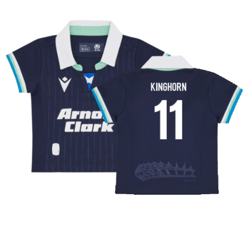 2024-2025 Scotland Rugby Home Baby Shirt (Kinghorn 11)