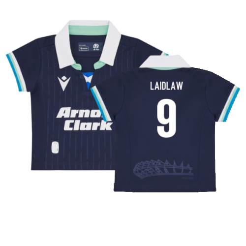 2024-2025 Scotland Rugby Home Baby Shirt (Laidlaw 9)