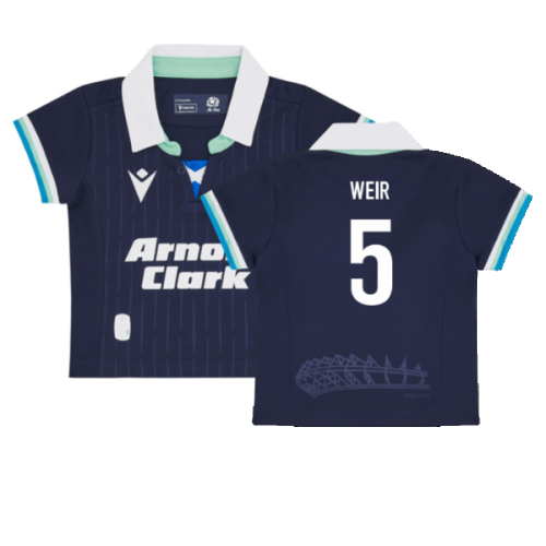 2024-2025 Scotland Rugby Home Baby Shirt (Weir 5)