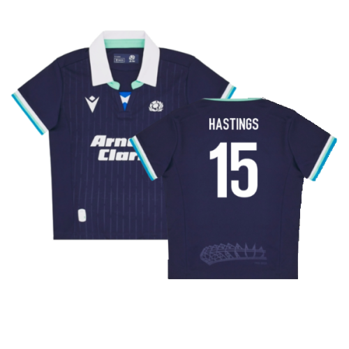 2024-2025 Scotland Rugby Home Little Kids Mini Shirt (Hastings 15)