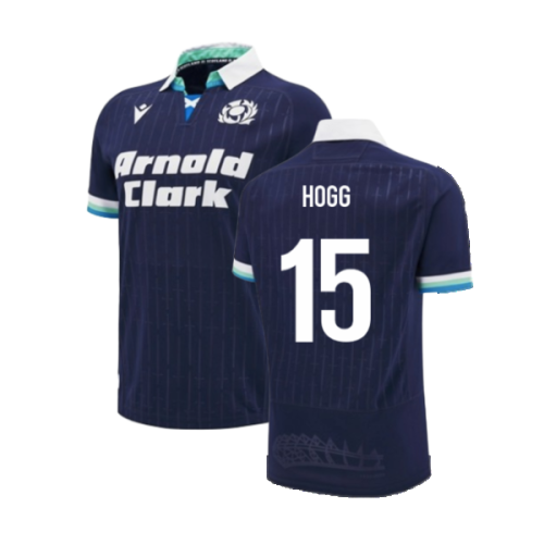 2024-2025 Scotland Rugby Home Replica Shirt (Hogg 15)