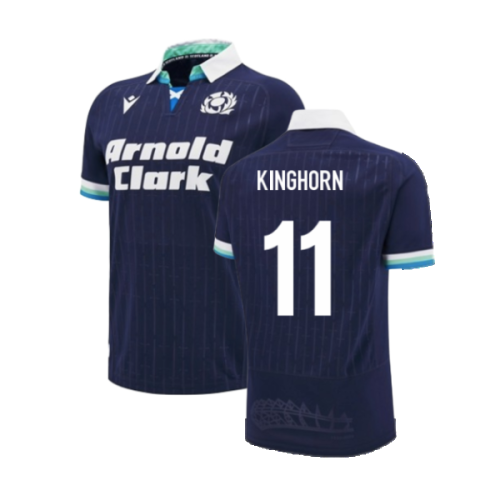 2024-2025 Scotland Rugby Home Replica Shirt (Kinghorn 11)