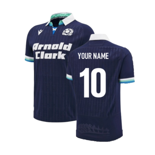 2024-2025 Scotland Rugby Home Replica Shirt (Your Name)